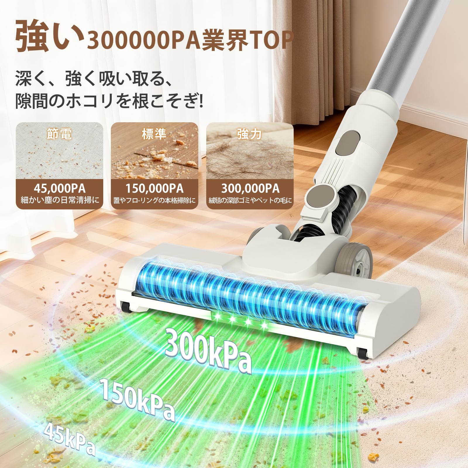 Amazon | 掃除機コードレス自立式 スティッククリーナー コスパ最強
